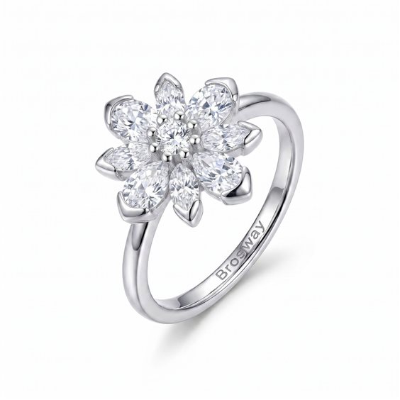 Ring Brosway Woman FANCY - INFINITE WHITE in Silver FIW195 - FIW195